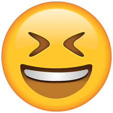 Smiling Face With Tightly Closed Eyes Smile Face Emoji Images Emoji Faces