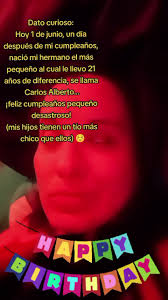 Feliz Cumpleaños Mi Hermano Alberto