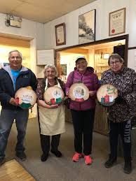 A great Paint Afternoon! We had 23 fantastic painters enjoying an afternoon  out at the Smith Royal Canadian Legion #248, thanks in part to an FCSS  grant from the M.D. to the