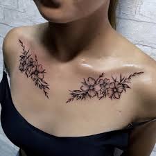 Sunflowertattoo Forearmtattoos In 2020 Collar Bone Tattoo Chest Tattoos For Women Pretty Tattoos