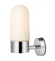 Ip44 rated globe led glass bathroom wall light. Zen Opal Glass Wall Lamp Bathroom Lighting Markslojd Lightshop Com