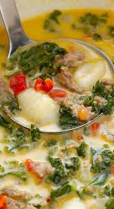 7 Ingredient Easy Zuppa Toscana Creamy Gnocchi Soup With Kale And Sausage Gimme Some Oven Recipe Toscana Recipe Easy Zuppa Toscana Recipe Gnocchi Soup
