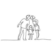 Mother father drawing for kids. Daughter Father Lovely Outline Vector Images Over 670