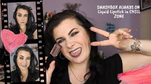 SMASHBOX CHILL ZONE LIQUID LIPSTICK|SMASHBOX BOLD ALWAYS ON LIP VAULT|MANDY  MAK