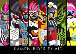 Emgo's kamen rider reviews n' stuff. Artstation Kamen Rider Ex Aid Riders Aaron Lai