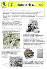 Texte Documentaire Du Manuscrit Au Livre Docs Divers Et Utiles Pour L Ecole Livre Ecole Geographie