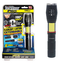 Bell Howell Taclight Pro 2 In 1 Flashlight And Lantern With Zoom And Magnetic Base 2010 The Home Depot