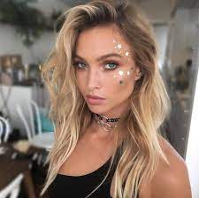 Choose from designs, colors, and looks to spice up your face gems designs are of several types and variations depending on your individual preferences and style choices. 84 Coachella Face Jewels Ideas Festival Makeup Rave Makeup Face Jewels