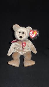 1999 Signature Bear Beanie Baby Original Etsy In 2021 Beanie Babies Value Baby Beanie Ty Beanie Boos
