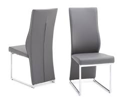 Nuevo white high back herness dining chair hgta308. Imperial Grey High Back Leather Dining Chair