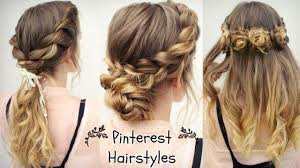 It elevates your everyday bun, making it a flirty choice for work and special occasions, alike. Copying Pinterest Hairstyles Pinterest Braids Braidsandstyles12 Youtube