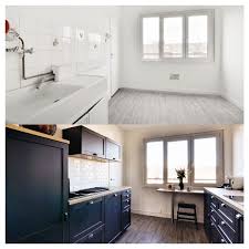 Avant Apres Izi Une Cuisine Tendance Kitchen Home Kitchen Cabinets