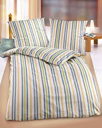 Bettwasche Maxim Biberna Mit Bunten Streifen Und Kochfest Online Kaufen Otto