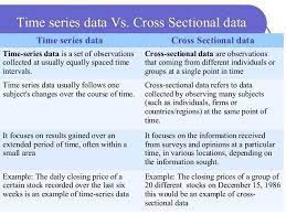 Time Series Vs Cross Sectional Data Time Series Data Infographic