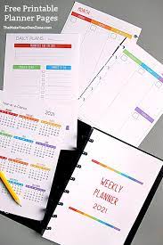 All of the printable calendars for 2021 at botanical paperworks include a cover page and separate pages for each month of the year. 2021 Free Printable Planner Pages The Make Your Own Zone