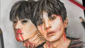 Song kang plays the role of cha hyun su who becomes reclusive after the death of his parents and. Song Kang As Hyun Soo Sweet Home Netflix Drawing Time Lapse Youtube