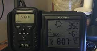Acurite Weather Station With Noaa Weather Radio And Alarm Clock Weather Radio Noaa Weather Radio Weather Station