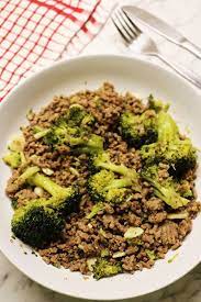 Crockpot Keto Ground Beef Broccoli Easy Low Carb Gluten Free Meal Recipe Dairy Free Keto Recipes Free Keto Recipes Ground Beef Keto Recipes