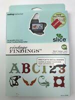 Making memories applique basics slice design card 35673, scrapbook applique clipart, scrapbooking die cutting machine design files, new. Making Memories Slice Storage 5 Design Guides Cards 19 Empty Slots For More Ebay