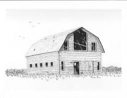 Pencil drawings of old barns. Viewing Gallery For Old Barn Drawing Images Frompo Barn Drawing Landscape Pencil Drawings Pencil Drawings