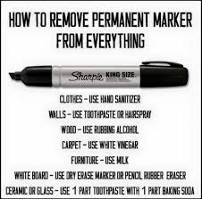 Do you get permanent marker stain on your fbric & clothes & you don't know how to remove? How To Get Permanent Marker Off Walls