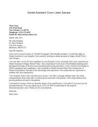 Cover Letters For Medical Assistant Effective Letter Examples Dental Exper Medical Assistant Cover Letter Dental Assistant Cover Letter Cover Letter For Resume