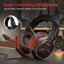 Jeecoo V22 Gaming Headset For Pc Strong Bass Virtual 7 1 Sound Usb Headphones With Noise Cancelling Microphone Rgb Lights Plug Play For Laptops Computers In 2020 Usb Headphones Gaming Headset Computer Headsets