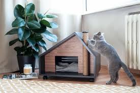 Pin By Irmak Ozay Sekucoglu On Terrace Cat Cave Bed Furniture Cat Room