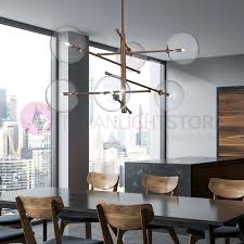 Estro Suspension Telescopic Modern Design 6 Lights Metal Lux