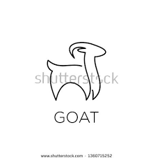 Goat Simple Line Art Tattoo Goat One Line Tattoo Goat Art