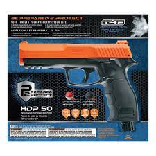 It is powered by a single 12g co2 cartridge, which must. Umarex P2p Hdp 50 Caliber Home Defense Pistol With Pepper Ammo Valken Sports