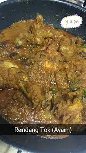 Every time during ramadan month (muslim fasting month), i am sure craving for rendang tok nie selalunya dimasak sampai kering, baru boleh disimpan 2 ke 3 hari. Kitchen Mak Tok Sajian Dapur Bonda Rendang Tok Versi Ayam Inspirasi Sajian Dapur Bonda