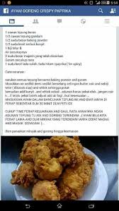Ayam Goreng Crispy Food Malaysian Food Recipes
