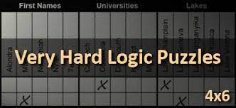 printable logic puzzles