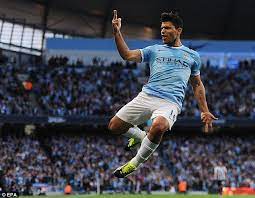 Aguero's 184 premier league goals are the most by any player for a single club. Pin By Declan On Pure Simple Cute Goal Celebration Striker Premier League