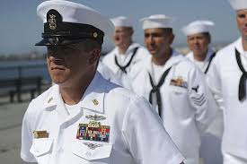 Discover The Uniforms Insignias In America S Navy Navy Com Navy Military Navy Mom Chief Petty Officer