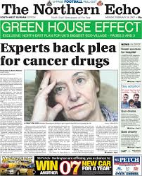 Peter Barron selects 50 front pages from his 17 years as editor of The  Northern Echo