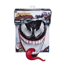 Disegno di maschera carnevale con piume da colorare per. Hasbro Marvel S Spider Man Maximum Venom Maschera Di Venom Lingua M