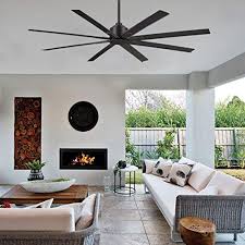 Pull chain (4) remote control (18) wall control (9) room size. Minka Aire F896 65 Cl Xtreme H2o 65 Inch Outdoor Ceiling Fan With Dc Motor In Coal Finish Pricepulse