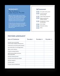 Network security is the combination of policies and procedures implemented by a network administrator to avoid and keep track of unauthorized access, exploitation, modification or denial of the network and network resources. Worksheet How To Assess A Cyber Security Provider Enterprise Integration