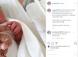 Contoh ucapan tahniah kepada mereka yang mendapat anak ada dikongsikan. Tahniah Jep Sepahtu Sariyanti Dapat Anak Ke 2 Anak Lelaki Kitareporters Semua Boleh Jadi Reporter