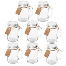 8cm there are 1,213 suppliers who sells glass jar with lid and handle on alibaba.com, mainly located in asia. Maredash 8 Pack Mason Jars With Handle Lids With Chalkboard Labels And Tin Lids 16 Oz For Favors Buy Online In Cayman Islands At Cayman Desertcart Com Productid 72783006