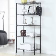 5 out of 5 stars. Storage Racks And Shelving 5 Tier Metal Garage Tower Storage Kitchen Storage Racks Storage Shelves For Garage Heavy Duty Storage Shelves For Garage Multipurpose Heavy Duty Metal Mesh Black S10133 Walmart Com