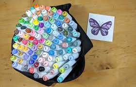 How To Blend Markers Alcohol Laura S Paper Craft Ideas Alcohol Markers Blending Markers Copic Marker Art