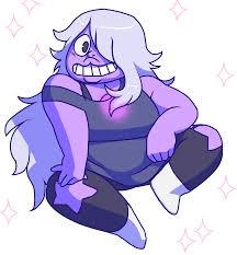 Afaik, opal doesn't incorporate amethyst's bodysuit (opal's first incarnation was strapless) so there isn't anything underneath. Amethyst Steven Universe By Rakugaki Otoko On Deviantart