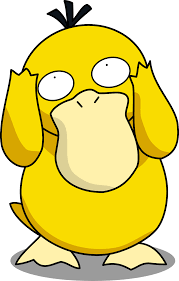 Silly Psyduck Pokemon Psyduck Cat Pokemon