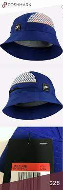 Nike Mens Bucket Hat Floppy Cap Blue L Xl Outdoors Nike Men Mens Bucket Hats Nike Accessories