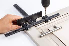 A few years ago i installed cabinet hardware in my daughter's kitchen cabinets. True Position Tools