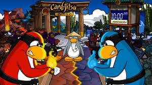 In order to become an elite penguin force agent on club penguin you must first be invited to the once you answer the phone you'll be prompted with a test. Club Penguin Card Jitsu Party 2011 Sneak Peek Club Penguin Island Cheats