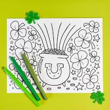Images of flowers, umbrellas, baby animals, and kites dance all these spring coloring pages are free and can easily be printed from your home computer. Free St Patrick S Day Coloring Pages Happiness Is Homemade